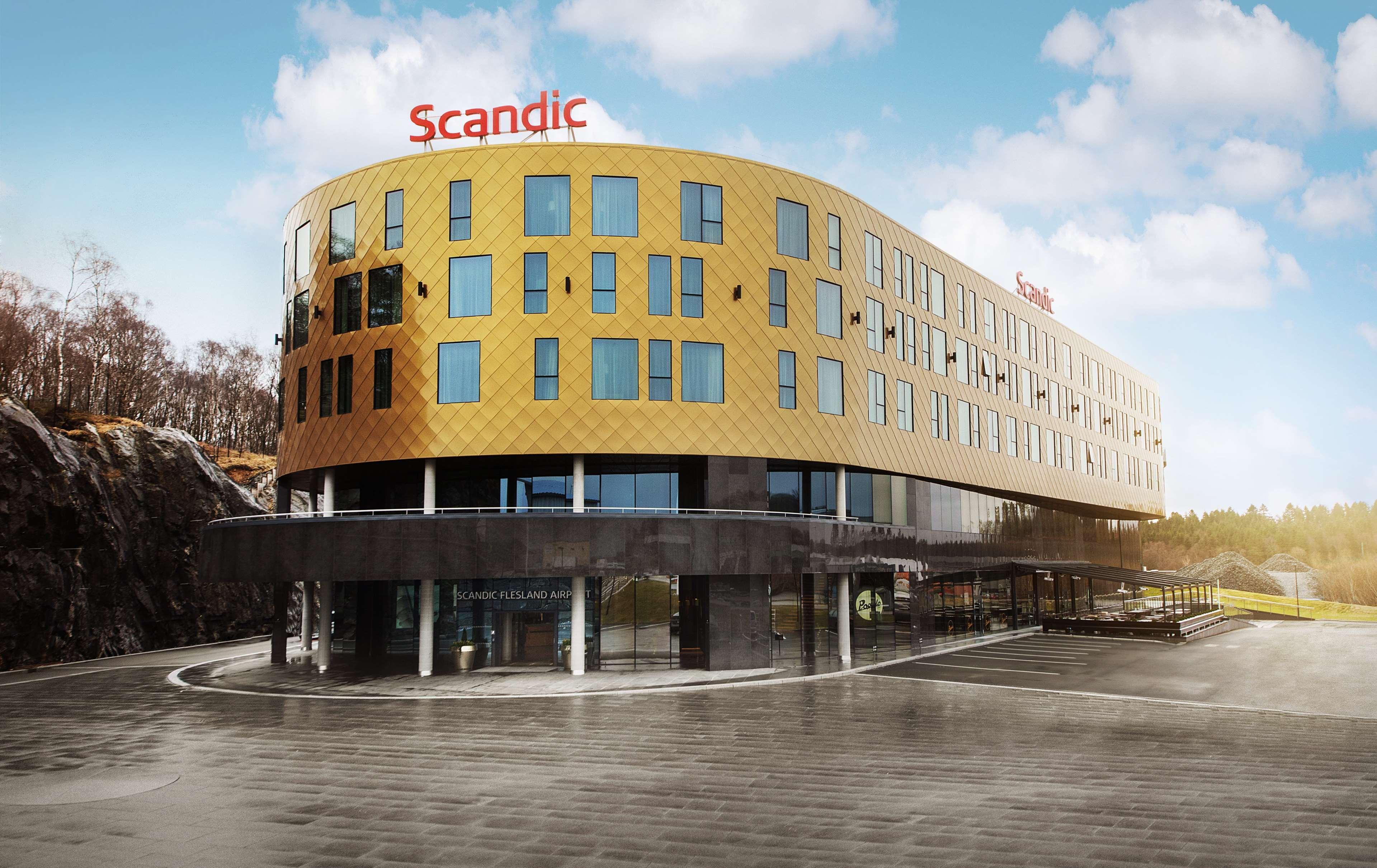 Scandic Flesland Airport Берген Екстериор снимка